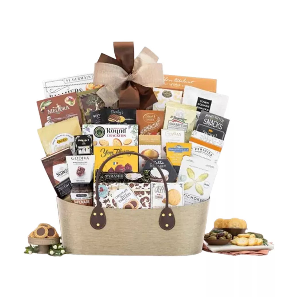 Chocolate and Savories Gourmet Basket