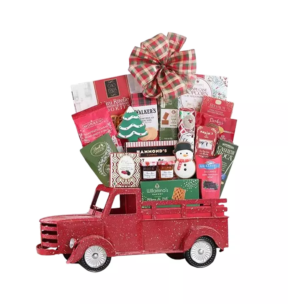 Cheerful Chocolate and Treats Wagon