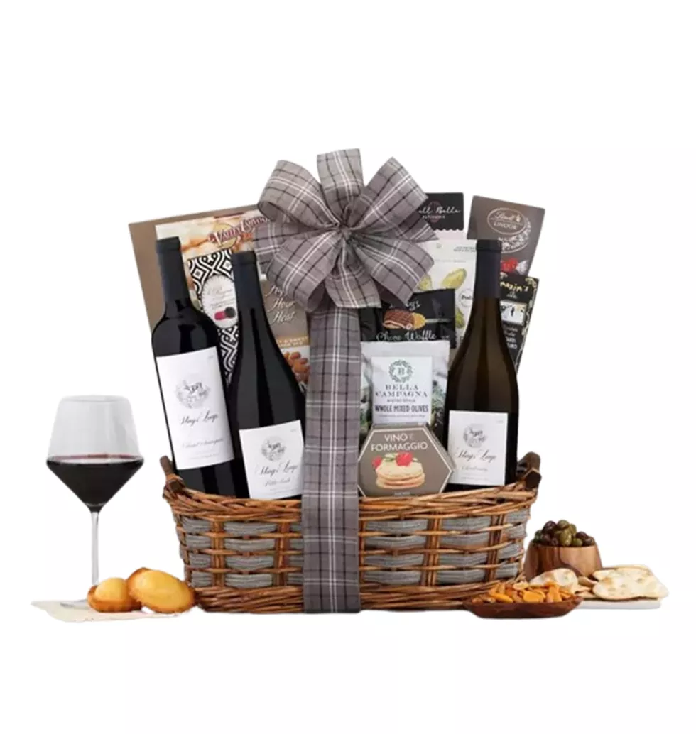 Decadent Snacks with Premium Wine