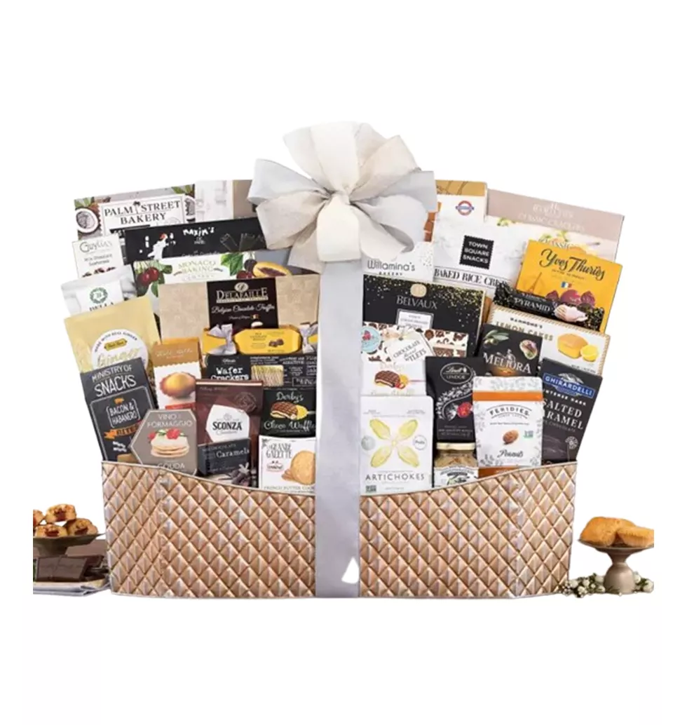 Sweet & Savory Indulgence Food Basket