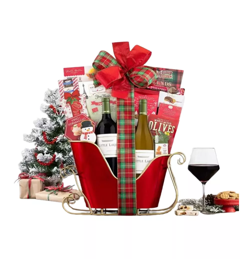 Gourmet Snacks with Premium Wine