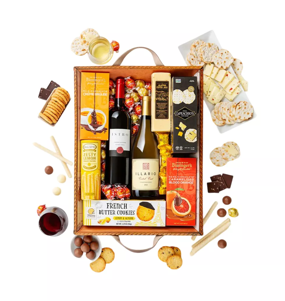 Elegant Wine & Gourmet Treats